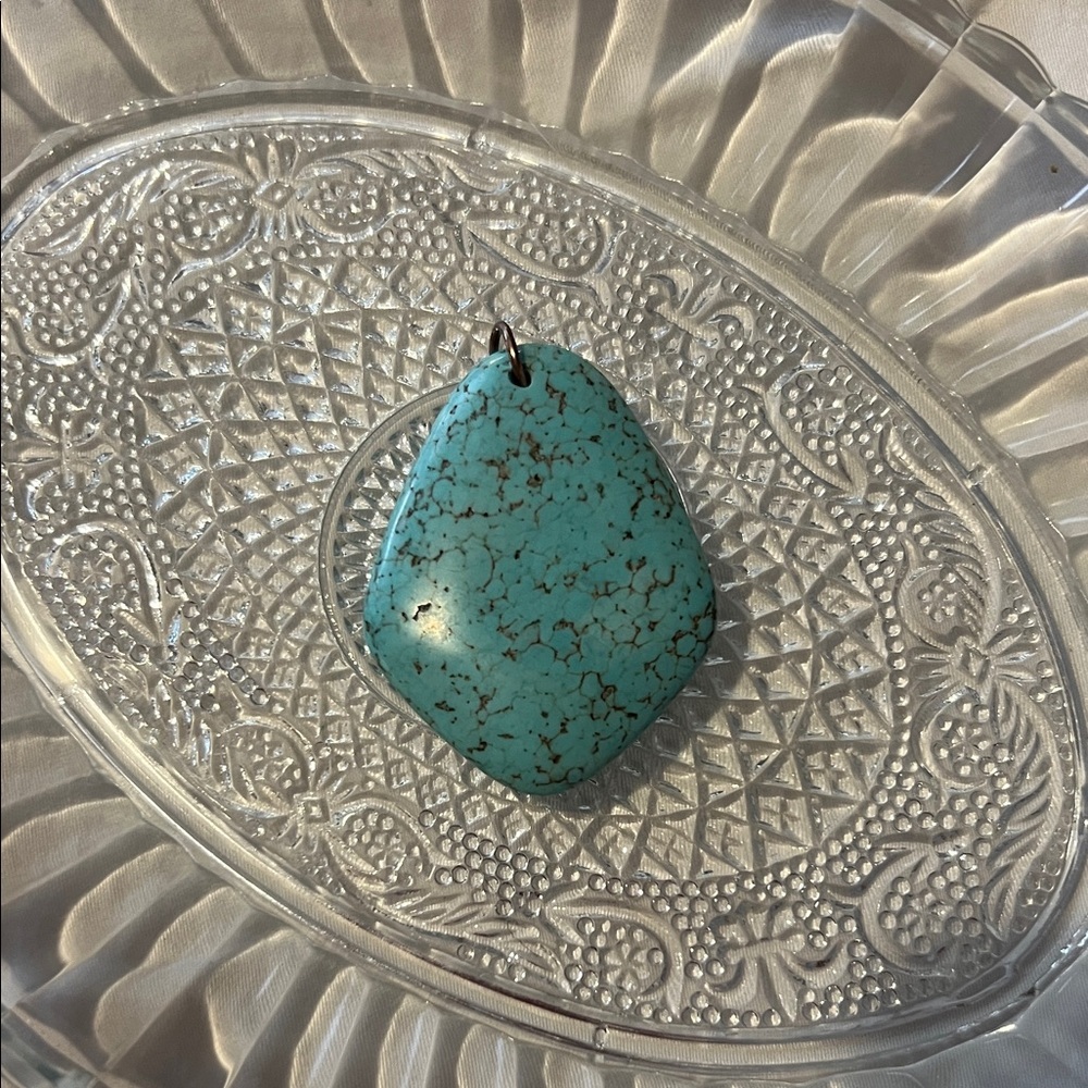 Turquoise Pendant Necklace